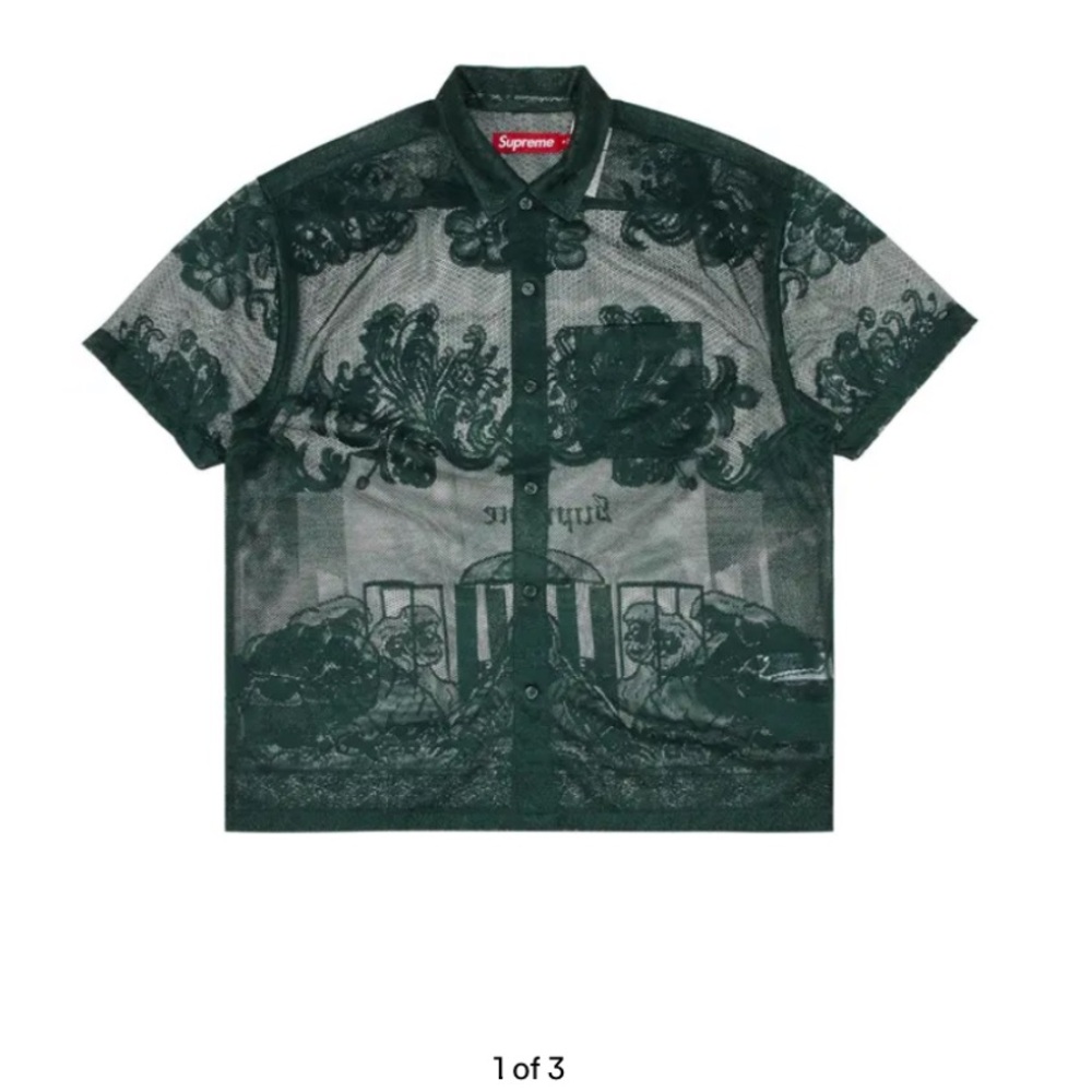 Supreme Last Supper Lace S/S Shirt